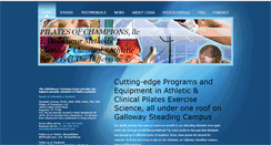 Desktop Screenshot of pilatesofchampions.com